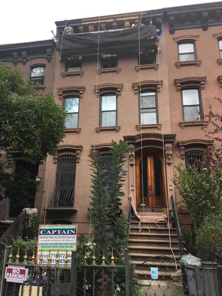 Brownstone Restoration Contractor in New York