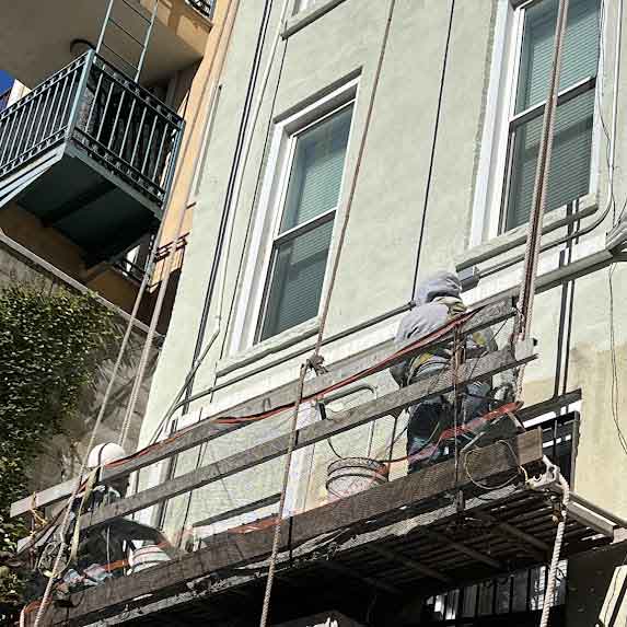 Rear Facade Waterproofing