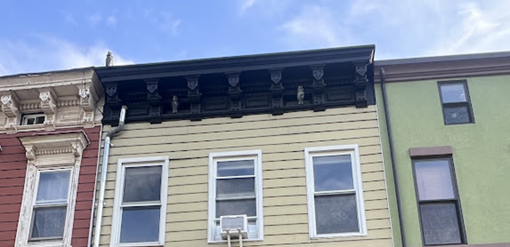 Brownstone Cornice Repair