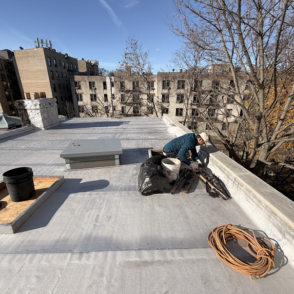 new roof hatch installation