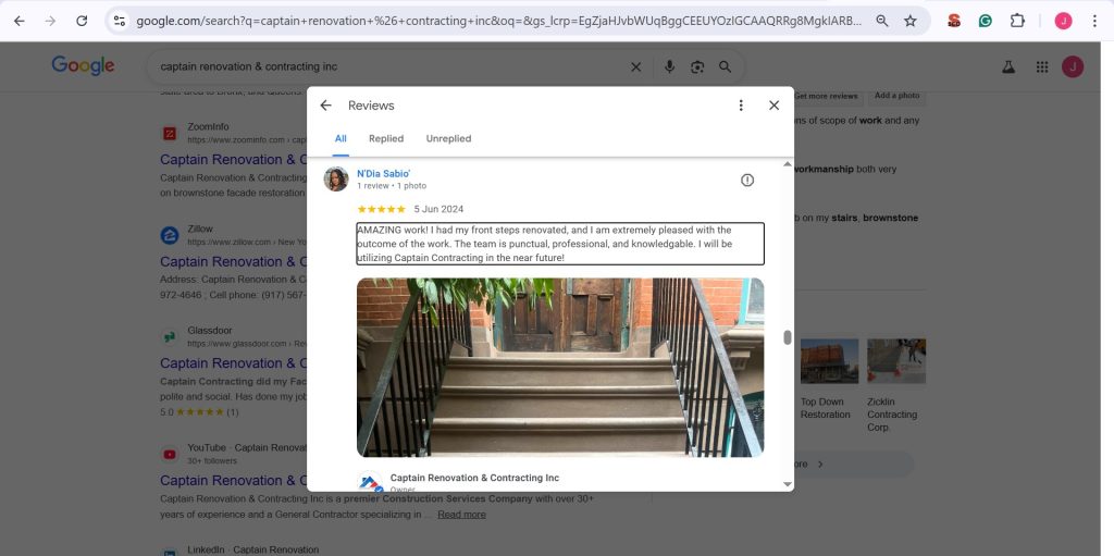 front steps renovation nyc